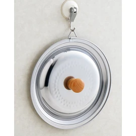 Yoshikawa YH9498 Stainless Steel Cooking Pot with Embossed Pattern, 7.1/7.9 inches (18/20 cm)