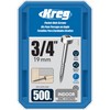 Kreg SPS-F075-500 Zinc Pocket Screws, 3/4 Inch #6 Fine Thread,