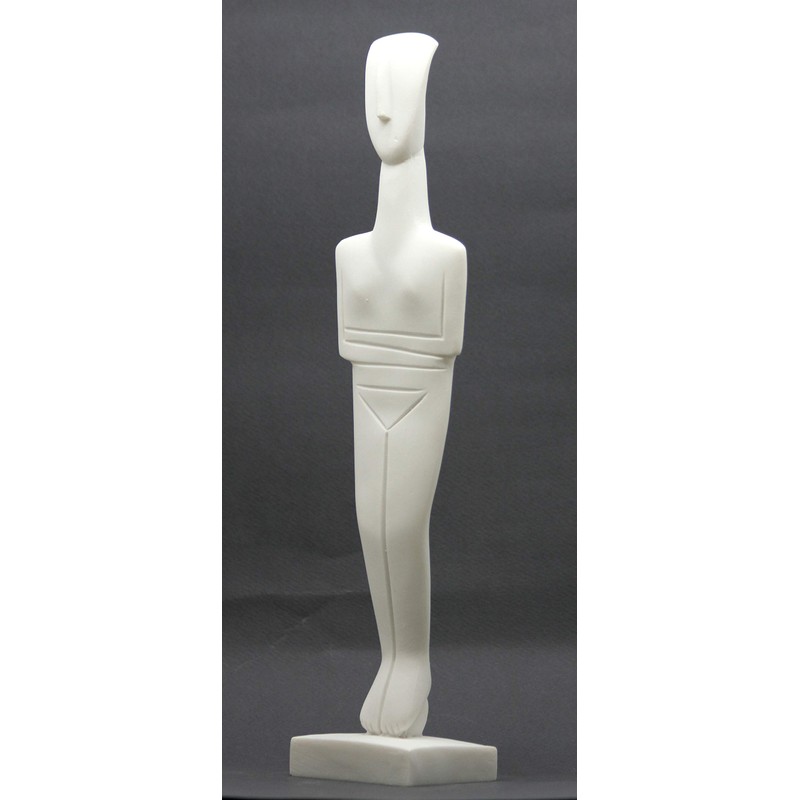 Cycladic Figurine Idol Greek Art Statue Sculpture Museum Copy Cast