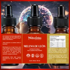 Hongo Melena De León Adaptógeno Líquido Alta Concentración
