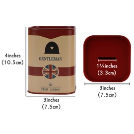 4 Pack Razor Blade Disposal Container for Safety Razor Blade, Detachable Safe Blade Bank for Used Leaf Razor, Large Capacity Razor Iron Disposal Case (Red Hat)