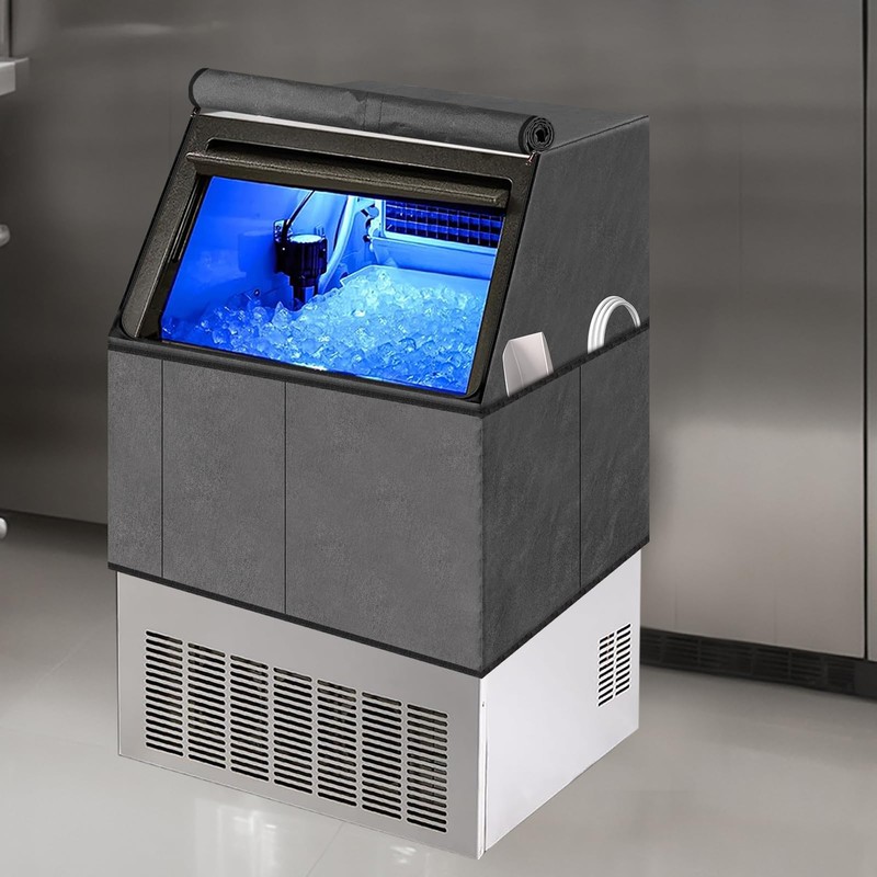 Kingshion Commercial Ice Maker Machine Dust Cover Compatible with VEVOR