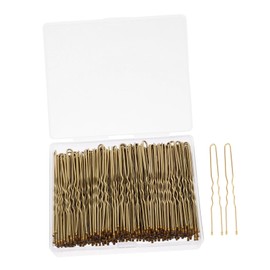 BIUDECO 200pcs U Shaped Hair Clips Stylish Skid Hairpins for Women Elegant Hair Accessories for Various Hairstyles for Daily Use and Special Occasions