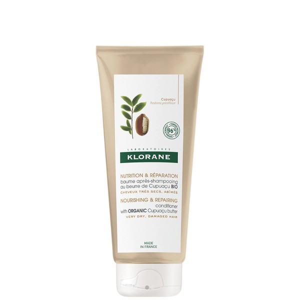Klorane Cupuacu Nourishing & Repairing Conditioner with Organic Cupuacu Butter for Very Dry & Damaged Hair 200ml