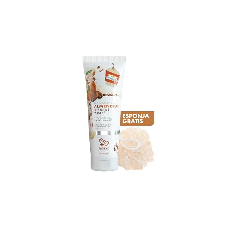 Pacifica Jabón Líquido Corporal Shower Gel Exfoliante Almendra + Karité
