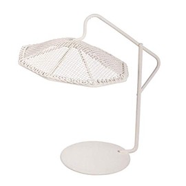 RAYHER 46068102 Parasol – 9,5x13x12,5 cm Self-Service Bag/Pack of 1, White