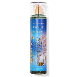 White BBW FROSTED COCONUT SNOWBALL Fine Fragrance Mist 8 Fluid Ounce