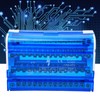 Terminal Block Busbar, 4 Input 56 Output Single-Phase Distribution Box