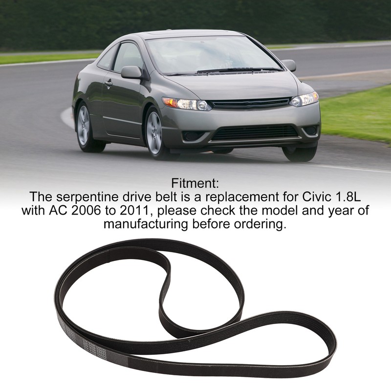Main Drive Serpentine Belt 7PK2164 Rubber Engine Booster Pump Belt