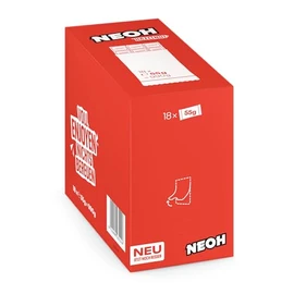 NEOH Low Carb Keto Haselnuss-Schokolade | 1g Zucker, 106 kcal pro Portion | Die neue Alternative zu herkömmlichen Süßigkeiten | 18x55g