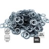 DOJA Barcelona Washers Serrated Set M6 Galvanised Steel Pack 200