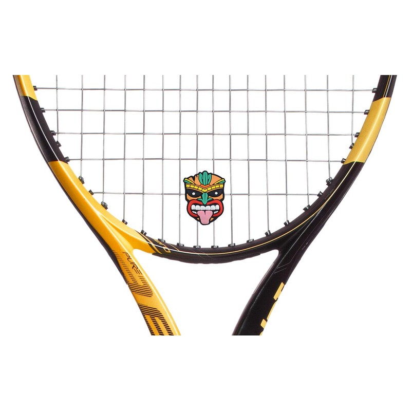 Racket Expressions Tiki Mask Fun Tennis Accessories Tennis Dampener 2