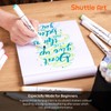 Shuttle Art Marker Pad, 8.3”x7.67” Portable Square Sketchbook, 50 Sheets