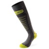 Lenz 1.0 Skiing Socks (Grey/Yellow, 35-38)