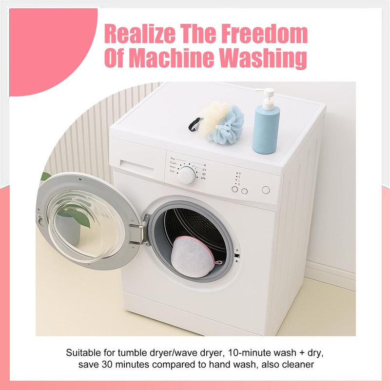 Pack of 2 Bra Laundry Net for Washing Machine, Durable