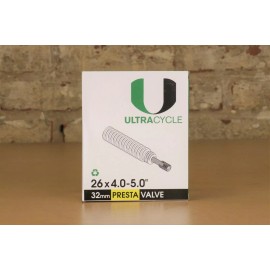 UltraCycle 26 x 4.0-5.0" Fat Tire Bicycle Inner Tube 32mm Presta Valve