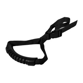 KANDUJIMU Car Adjustable Grab Handle, Portable Auto Door Safety Supporting Grab Band for Elderly Disabled with Nylon Grip, Vehicle Mobility Assist Device for Car Truck Lorry (Black)