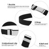 Kids Toddler Belt 2 Pack Elastic Magnetic Belt Adjustable Buckle