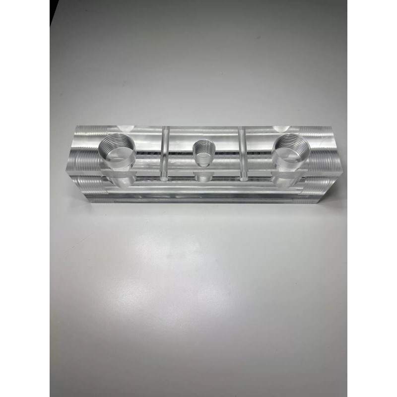 Generic 1” Clear Softwashing Manifold 3 Port