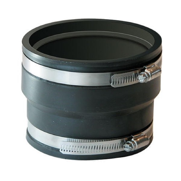 Fernco P1070-66 Flexible PVC Corrugated Pipe Coupling for ADS and