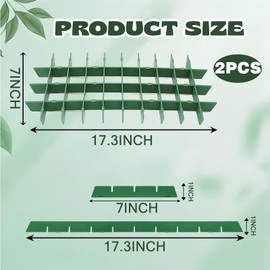 2 Sets Medium Tray Dividers for Harvest Right Freeze Dryer, Candy Tray Divider Accessories Compatible with Freeze Drying Machines