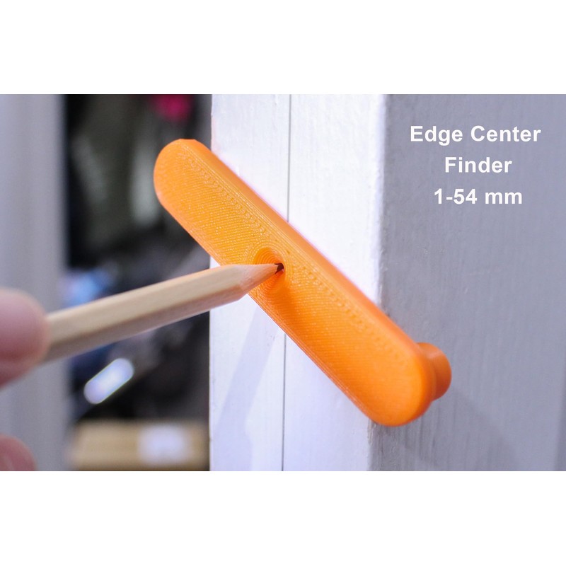 Decoralin Door Handle Jig Spindle Marking Template, 45mm, 57mm and