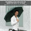 Anntrue Windproof Travel Umbrella, Auto Open Close Lightweight Compact Portable