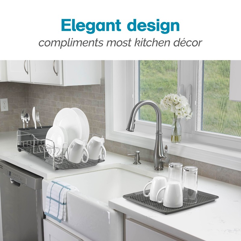 Polder KTH-615 Dish Rack, 4 PC Combo– Advantage System Includes