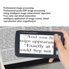 4.3inch Portable Video Digital Magnifier 2X‑32X Zoom Support AV Output