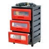 Italhome Mueble Piave Organizador De 3 Cajones , Con Ruedas