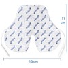 2 x 150x95 mm Large Neck Electrodes/Pads for TENS EMS Stimulation Current
