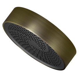 AULEEND，high pressure shower heads，with Anti-Clog Rubber Jets - 360° Rotation Adjustable Shower Head -7.87inches (Oil Rubbed Bronze)