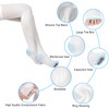 Medical Grade Knee-High Anti-Embolism Compression Socks(Pair), 15-20mmHg Graduated Pressure, Ted