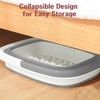 Collapsible Foot Bath Basin for Soaking Feet,Foot Soak Tub,Plastic Foot