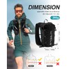 WRELS Running Hydration Vest 8L for Men Women with 10