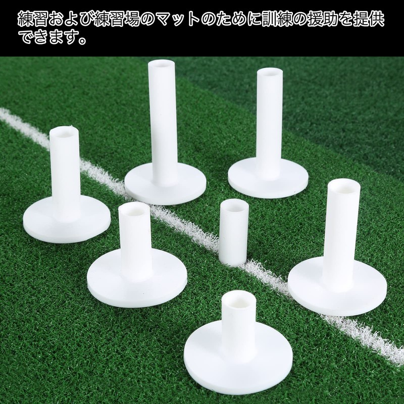 Golf Tees Plastic Lightweight Durable Golf Ball Tee Holder Short