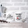 Coupele Gifts,One Lucky Fisherman,Best Catch of His Life Couple Mugs