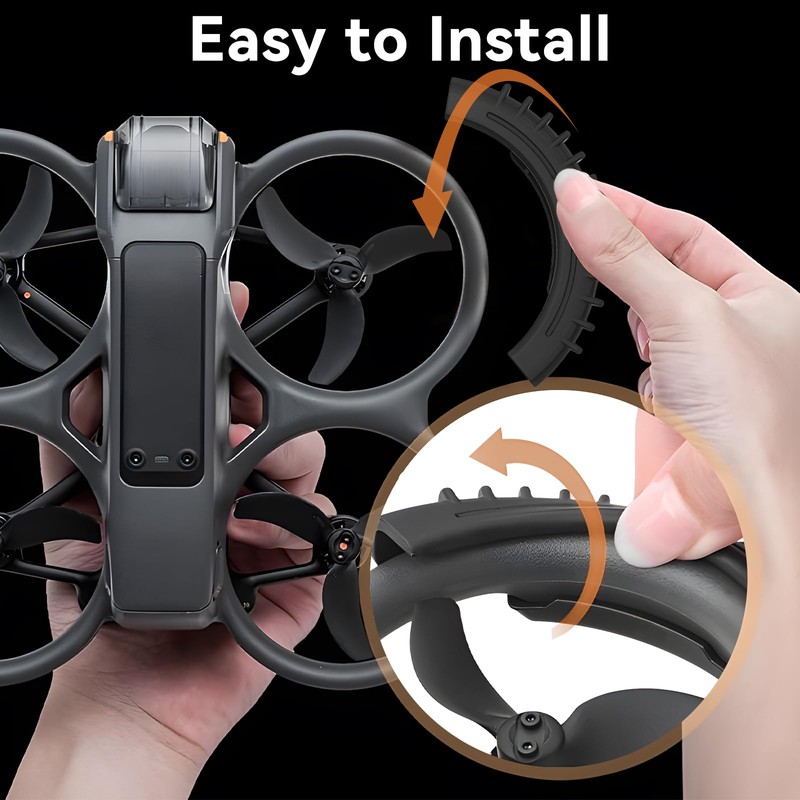 Craznick Avata 2 Propeller Protection Bumper - Prop Bumper Anti-Collision