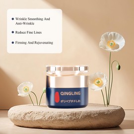 Qingling Cream Against Wrinkles, Qingling Wrinkle Removal Cream, Qingling Cream for Wrinkle Removal, for Firm Skin, Reduces Wrinkles and Fine Lines, Ideal for All Skin Types, 50 g