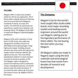 WORLDS BEST CABLES 4 Units - 7 Inch - S-Shaped Pedal, Effects, Patch, Instrument Cable Custom Made Made Using Mogami 2524 Wire and Eminence Gold Plated (6.35mm) R/A Pancake Type Connectors