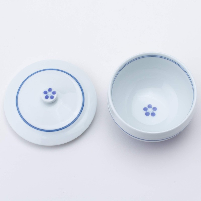 Hasami Ware Yumuji 99260 Green Tea with Lid