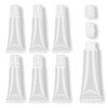 AMORIX 6PCS 10ml Lip Gloss Tubes Clear Empty Lip Balm