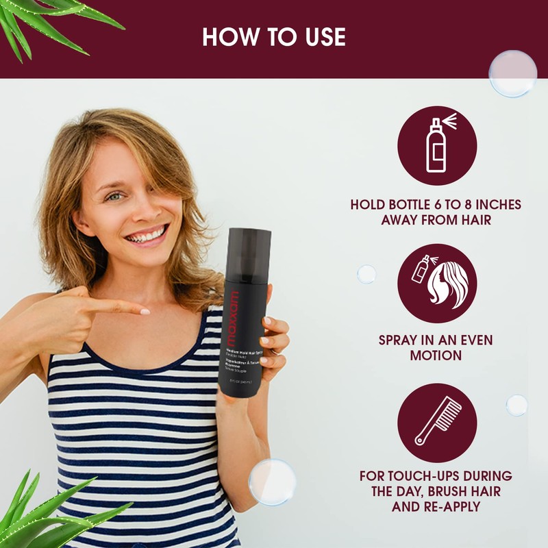 Maxxam Medium Hold Hair Spray | Flexible, Touchable Hold for
