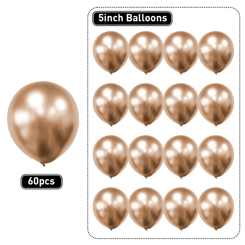 5inch Balloons Champagne