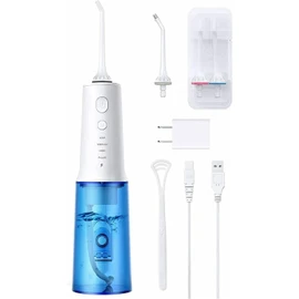 CREMAX Upgrade Cordless Water Flosser USB Rechargeable Dental Oral Irrigator 320ml4mode