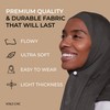 VOILE CHIC Breathable Modal Hijab Scarf for Women - Premium