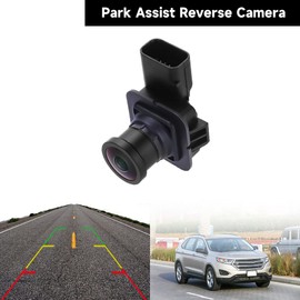 Rear View Back Up Wide Angle Camera Park Assist Reverse Camera - Compatible for Ford Edge 2015-2018 - Replace Part F2GZ19G490A
