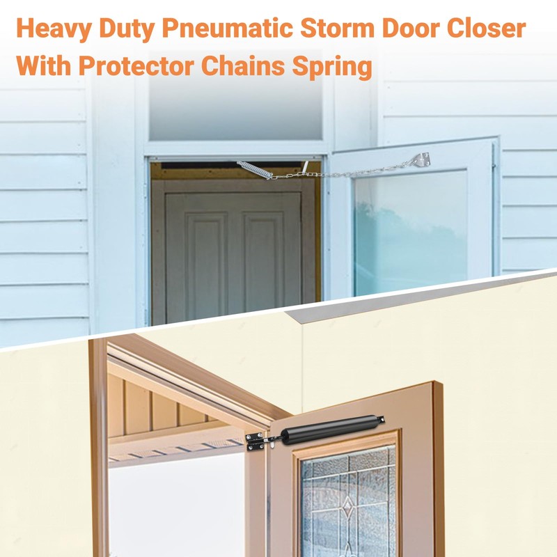 Sartatue Storm Door Closer, Heavy Duty Screen Door Closers with