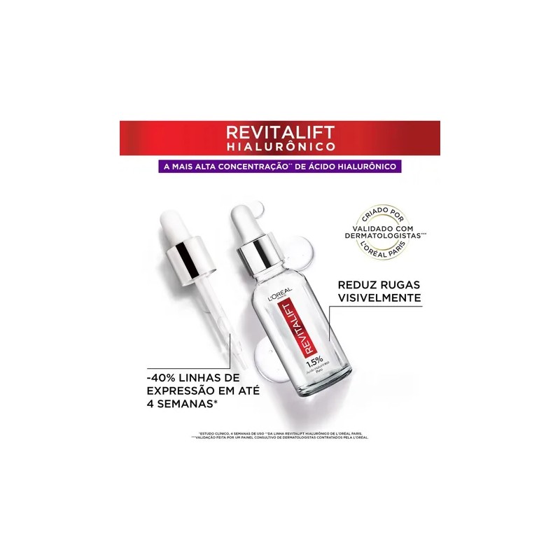 Sérum antienvejecimiento hialurónico Revitalift 15 ml L'Oréal Paris Hora de