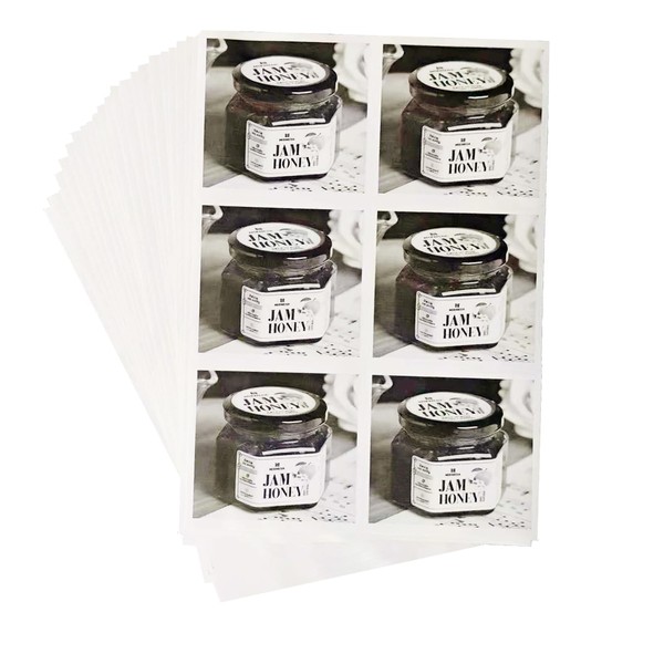 KAIHENG 3.66" x 3.9" Shipping Address Labels for Laser Inkjet